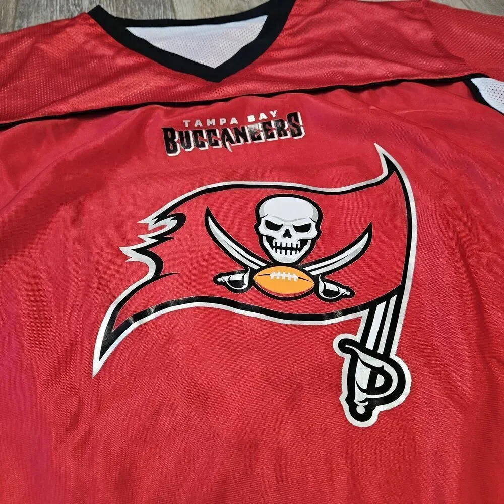 Tampa Bay Buccaneers NFL Reversible Flag Football Jersey Youth Large Athleisure